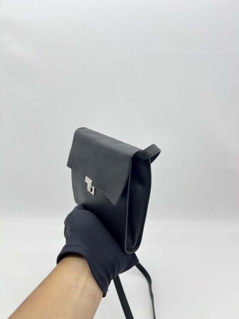 Hermes Sac Clic 16 Chevre Mysore Noir PHW
