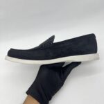 Dior Granville Loafer Black Suide Oblique Jacquard