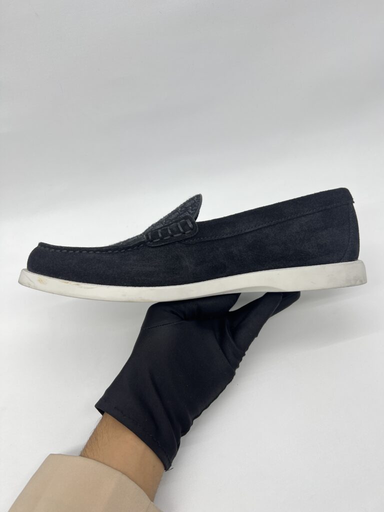 Dior Granville Loafer Black Suide Oblique Jacquard
