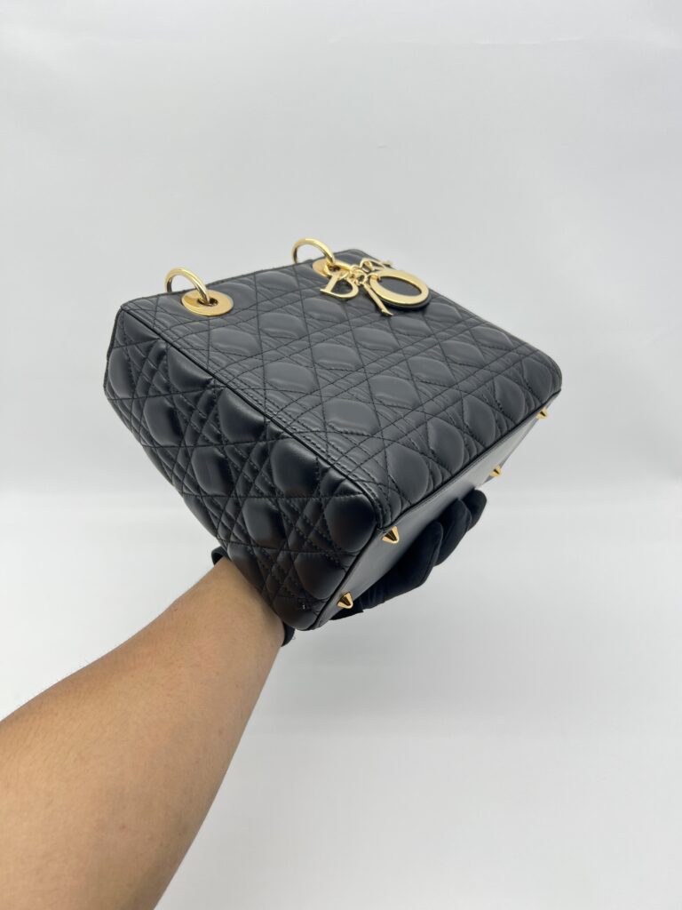 Dior Lady Dior Medium Black GHW