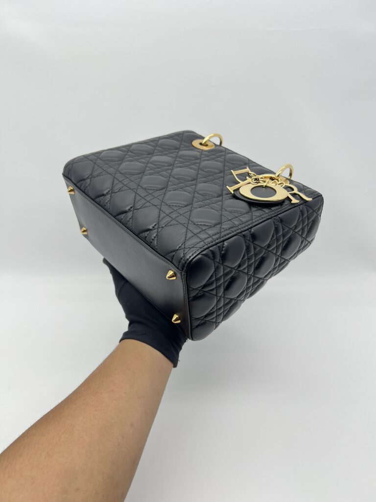Dior Lady Dior Medium Black GHW