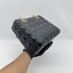 Dior Lady Dior Medium Black GHW