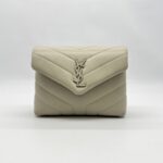 Saint Laurent Lou Lou Toy Light Khaki SHW