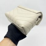 Saint Laurent Lou Lou Toy Light Khaki SHW