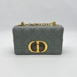 Dior Caro Small Gray GHW