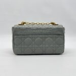 Dior Caro Small Gray GHW