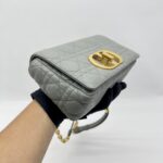 Dior Caro Small Gray GHW