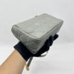 Dior Caro Small Gray GHW