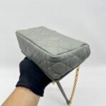 Dior Caro Small Gray GHW