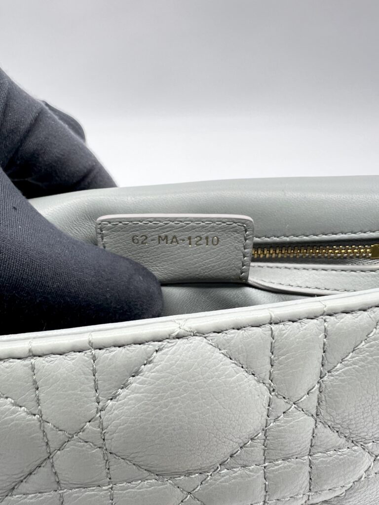 Dior Caro Small Gray GHW