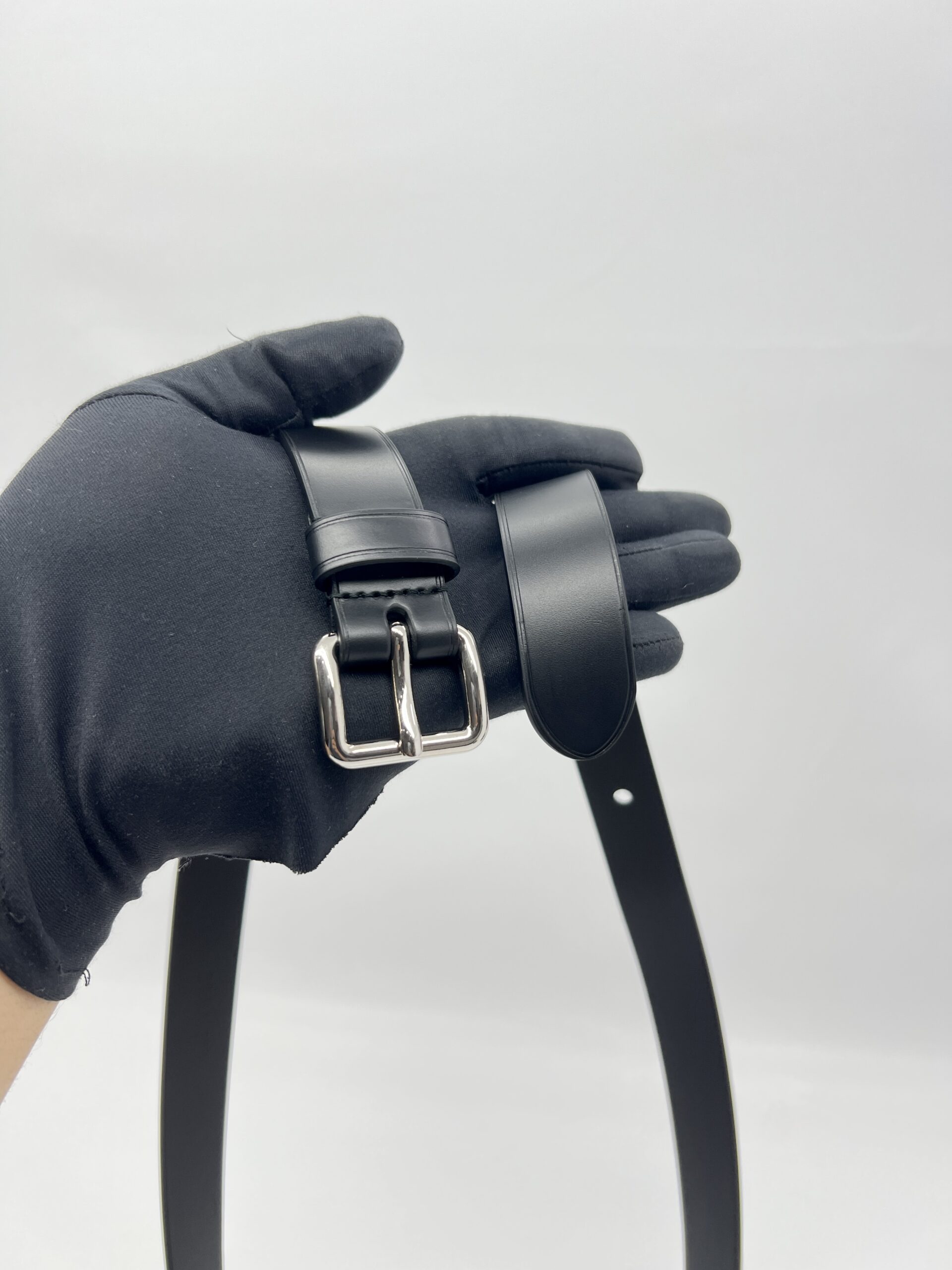 Prada Belt Black SHW