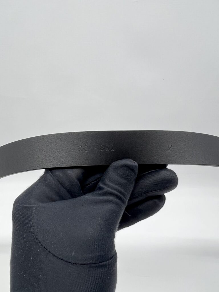 Prada Belt Black SHW
