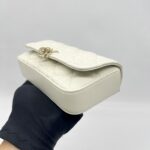 Dior My D Talk Phone Pouch Cannage Lambskin Latte GHW