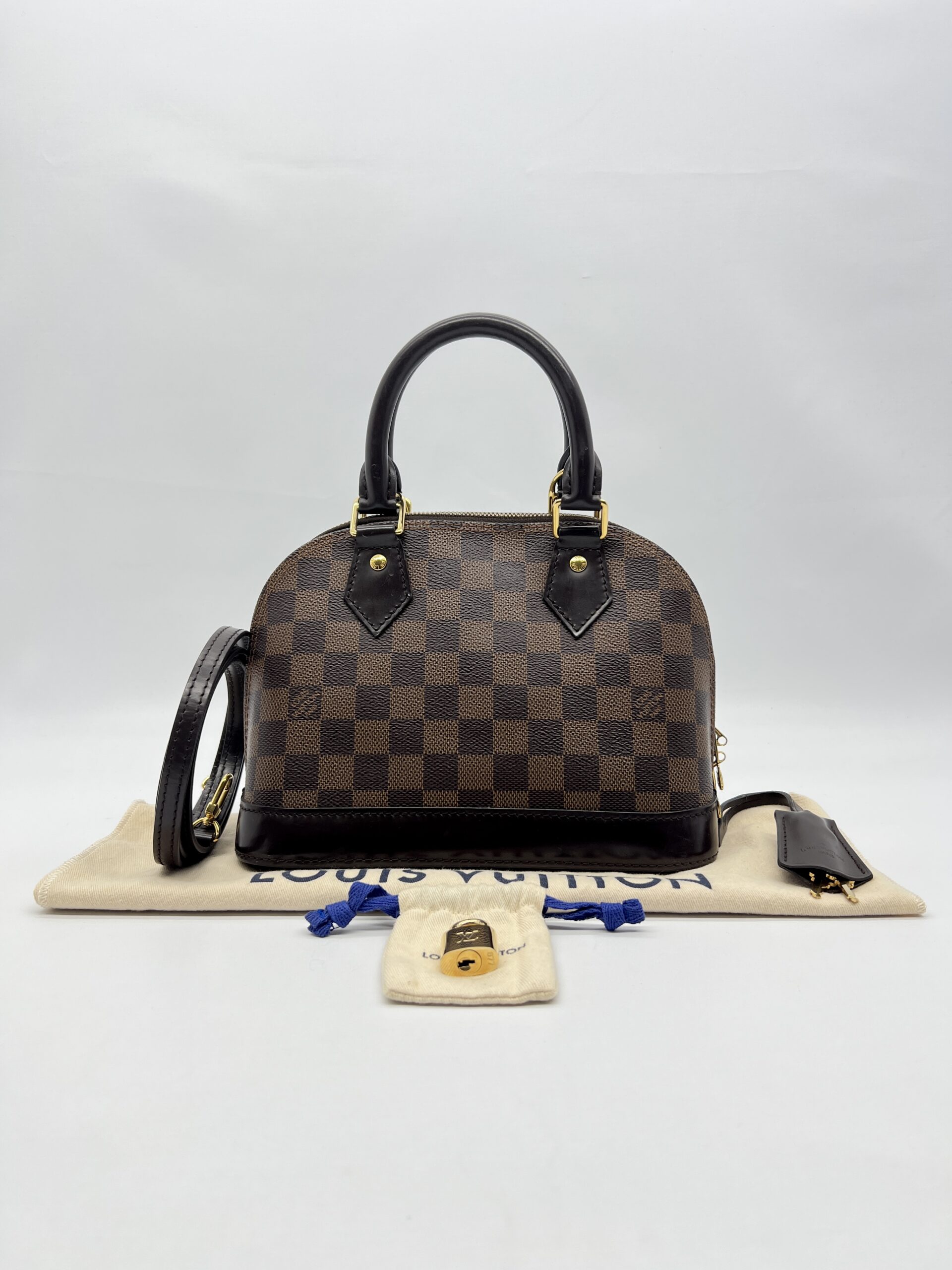 Louis Vuitton Alma BB Damier Ebene GHW