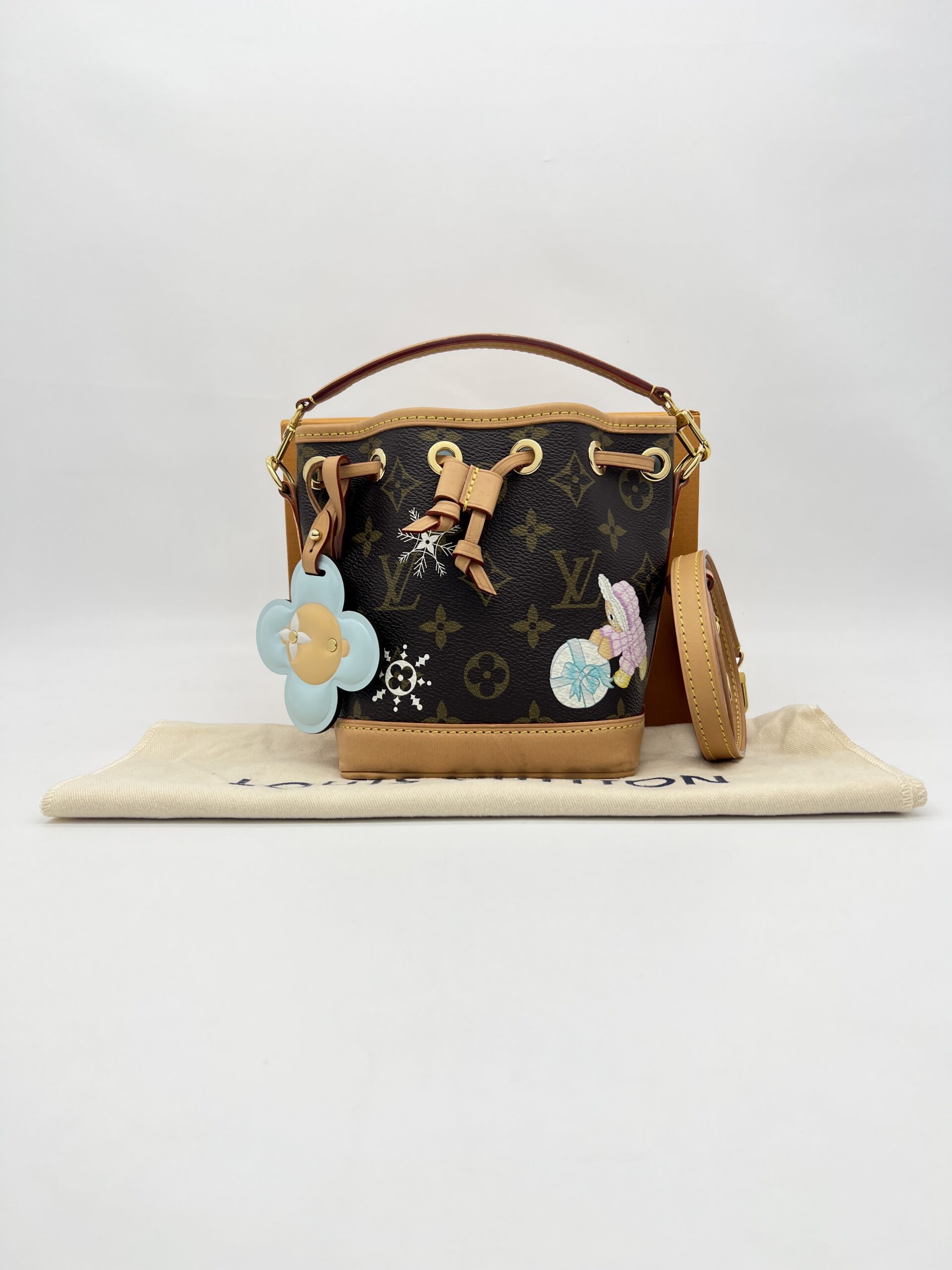 Louis Vuitton Nano Noe Vivienne Christmas Edition Monogram GHW