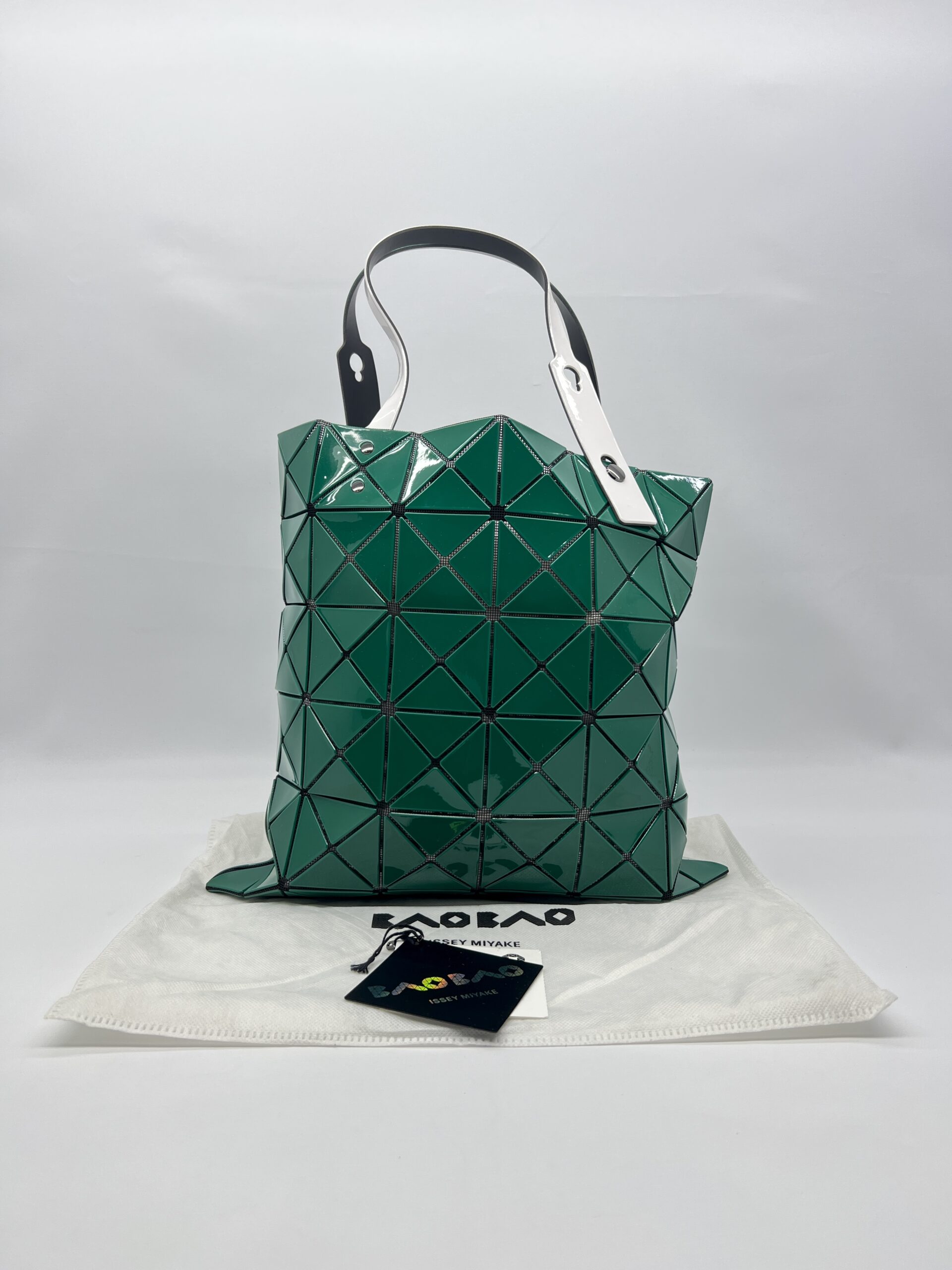 Bao Bao Lucent Tote 6×6 Green