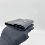 Prada Trifold Wallet Saffiano Black SHW