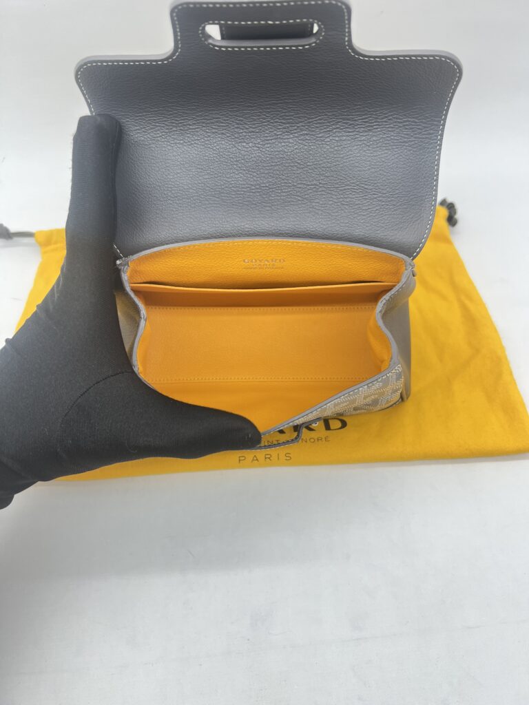 Goyard Saigon Souple Mini Goyardine Gris SHW