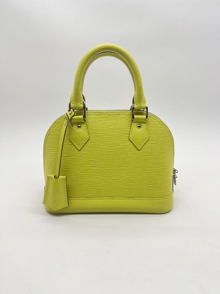 Louis Vuitton Alma BB Epi Pistache SHW