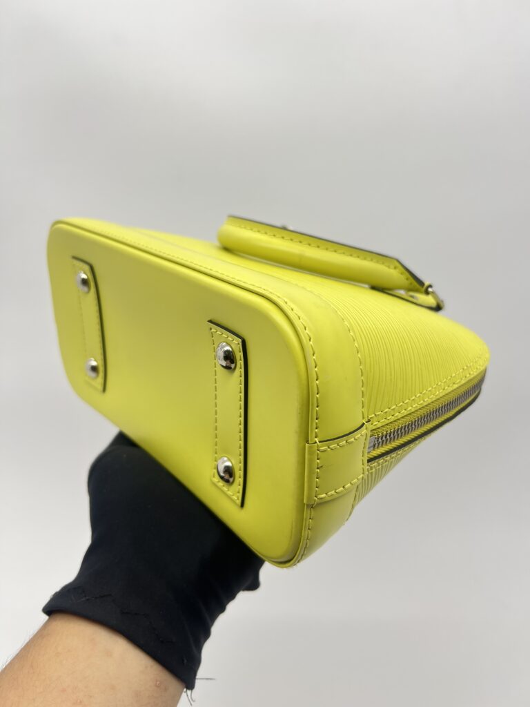 Louis Vuitton Alma BB Epi Pistache SHW