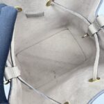 Louis Vuitton NeoNoe MM Monogram Empreinte Giant Tourterelle Crème GHW
