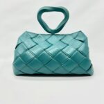 Bottega Veneta Grasp Top Handle Intrecciato Green