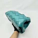 Bottega Veneta Grasp Top Handle Intrecciato Green