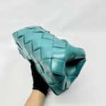 Bottega Veneta Grasp Top Handle Intrecciato Green