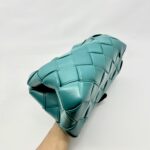 Bottega Veneta Grasp Top Handle Intrecciato Green