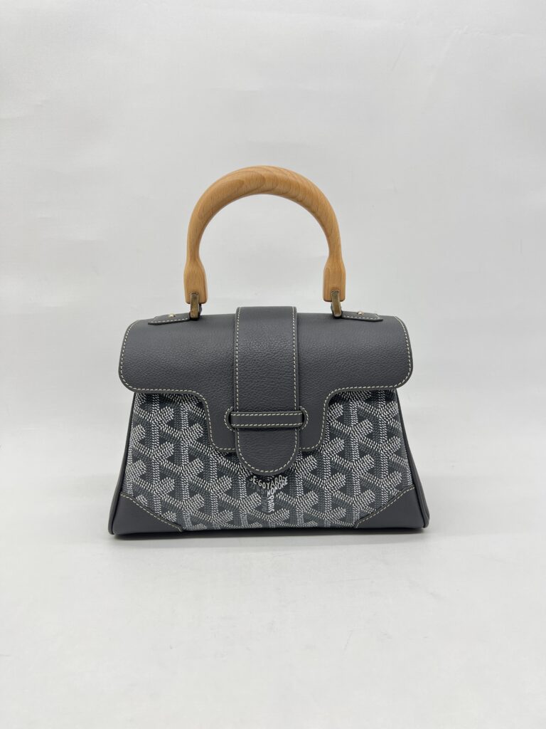Goyard Saigon Souple Mini Goyardine Gris SHW