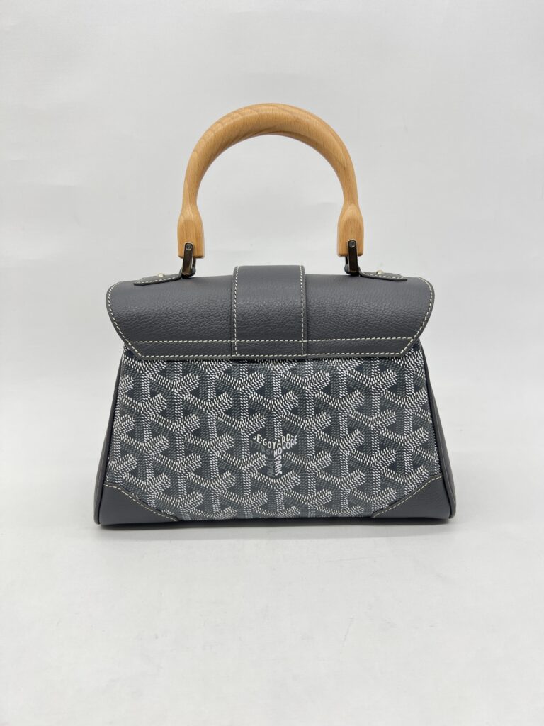 Goyard Saigon Souple Mini Goyardine Gris SHW