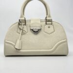 Louis Vuitton Bowling Montaigne GM Epi White SHW