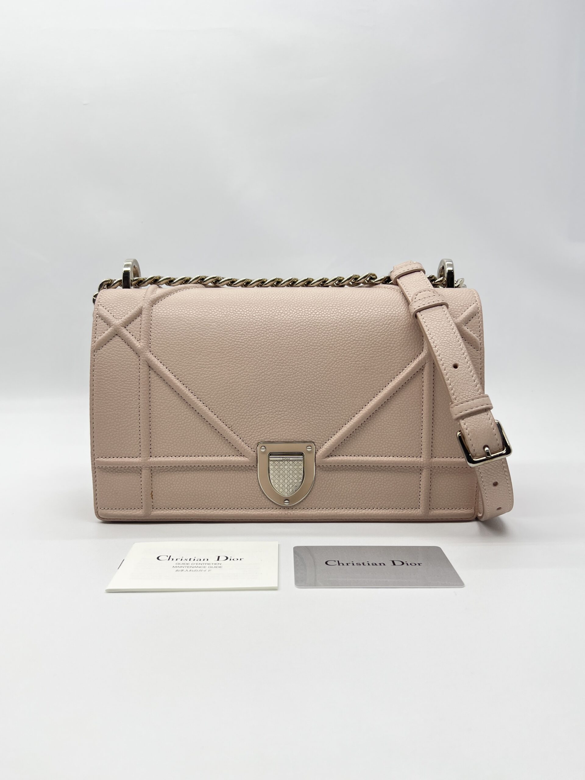 Dior Diorama Medium Light Pink SHW
