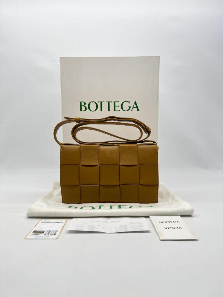 Bottega Veneta Cassette Light Brown GHW