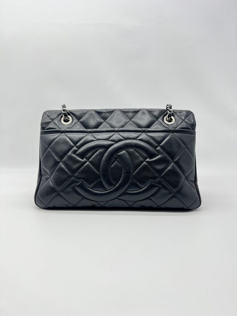 Chanel Timeless CC Tote Caviar Black SHW