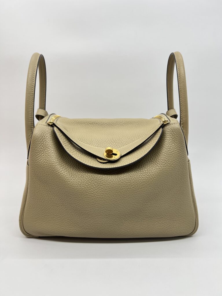 Hermes Lindy 30 Clemence Trench GHW
