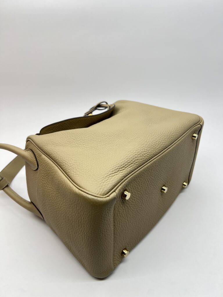 Hermes Lindy 30 Clemence Trench GHW