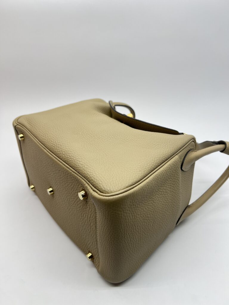 Hermes Lindy 30 Clemence Trench GHW