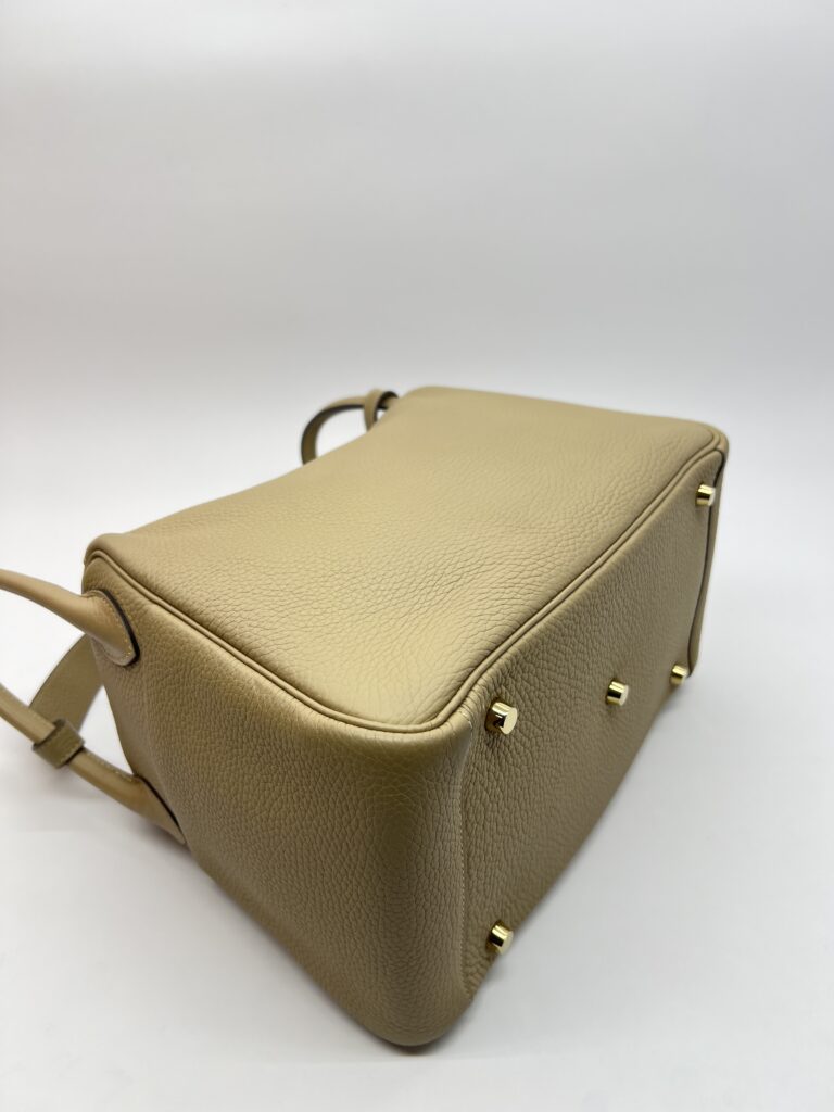 Hermes Lindy 30 Clemence Trench GHW