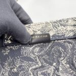Dior Large Book Tote Blue And Ecru Toile De Jouy Reverse Embroidery Canvas