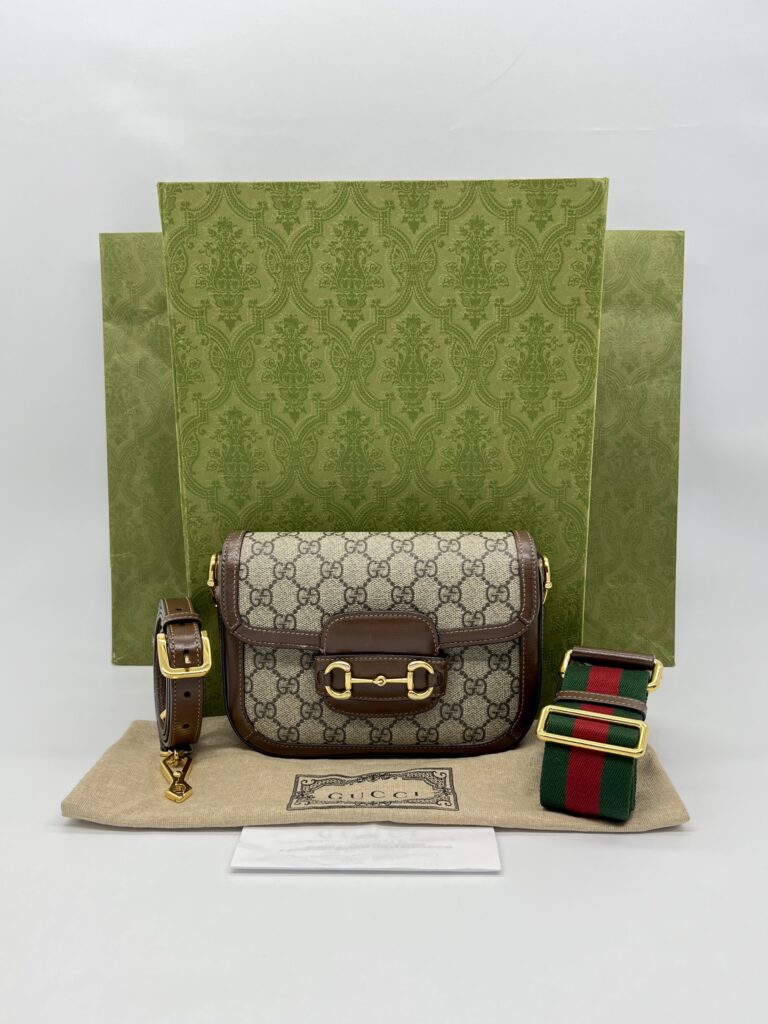 Gucci Horsebit GG Supreme Brown GHW