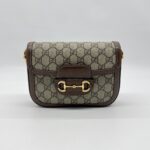 Gucci Horsebit GG Supreme Brown GHW