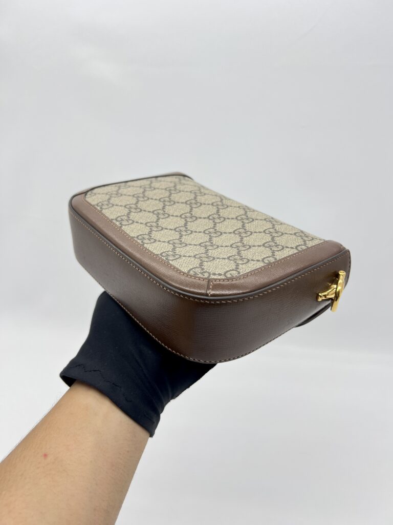 Gucci Horsebit GG Supreme Brown GHW