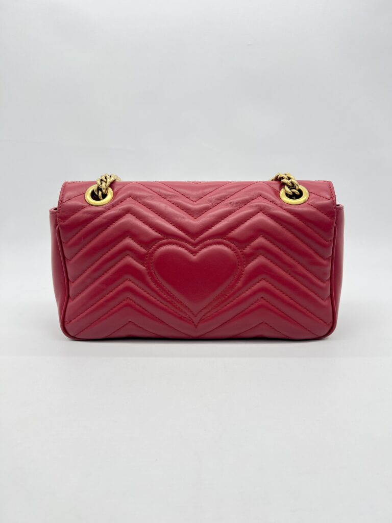 Gucci Marmont Small Red GHW