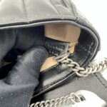 Gucci Marmont Super Mini Geometric Black SHW