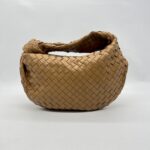 Bottega Veneta Teen Jodie Intrecciato Caramel GHW