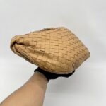 Bottega Veneta Teen Jodie Intrecciato Caramel GHW