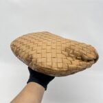 Bottega Veneta Teen Jodie Intrecciato Caramel GHW