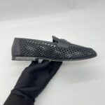 Louis Vuitton Soho Flat Loafer Perforated Calf Black