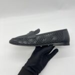 Louis Vuitton Soho Flat Loafer Perforated Calf Black
